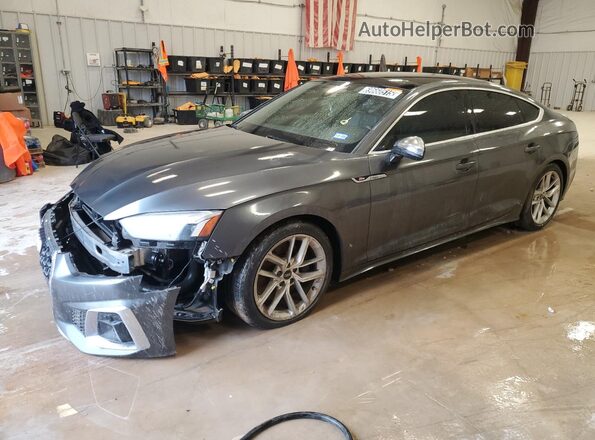 WAUC4CF58MA043052 2021 AUDI S5 Gray სალონის 360-გრადუსიანი ხედი