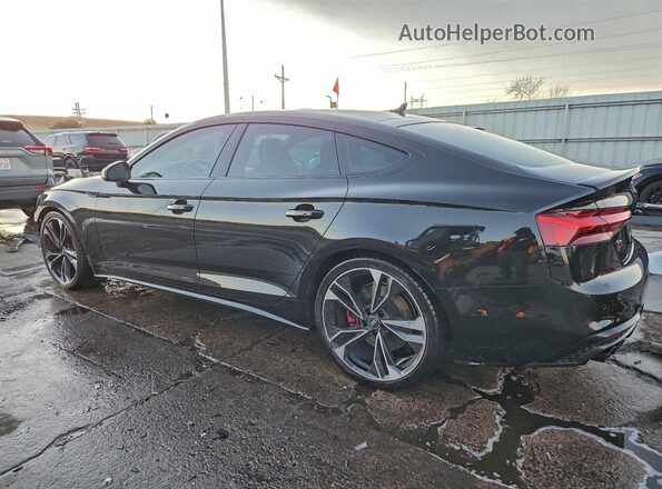 WAUC4CF58PA006118 2023 AUDI S5 Black Հետևի ձախ