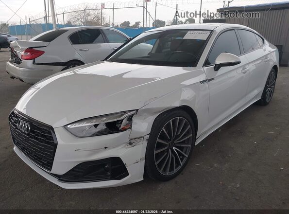 WAUCBCF5XPA034217 2023 AUDI OTHER White წინა მარცხენა ხედი სამი მეოთხედიდან