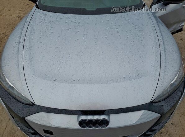 WAUCJBFWXP7008137 2023 AUDI E-TRON Silver უკანა სალონის ხედი