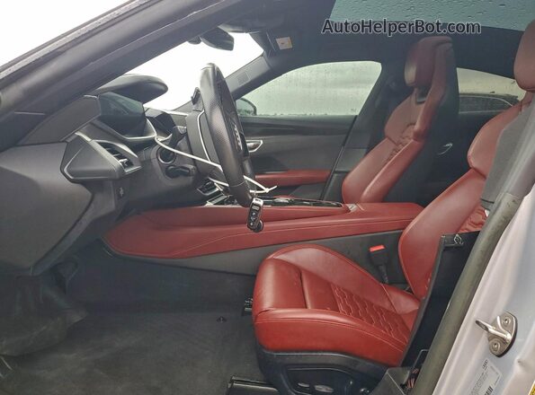 WAUCJBFWXP7008137 2023 AUDI E-TRON Silver წინა სალონის ხედი