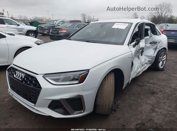WAUDAAF4XMA042560 2021 AUDI OTHER White Передня ліва чверть
