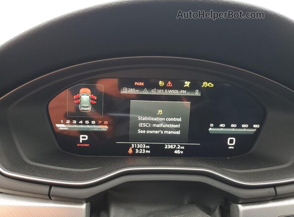 WAUDACF53SA005108 2025 AUDI OTHER Black Панорамний вид салону 360°