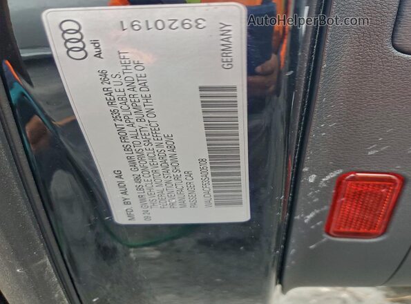 WAUDACF53SA005108 2025 AUDI OTHER Black Вид підкапотного простору