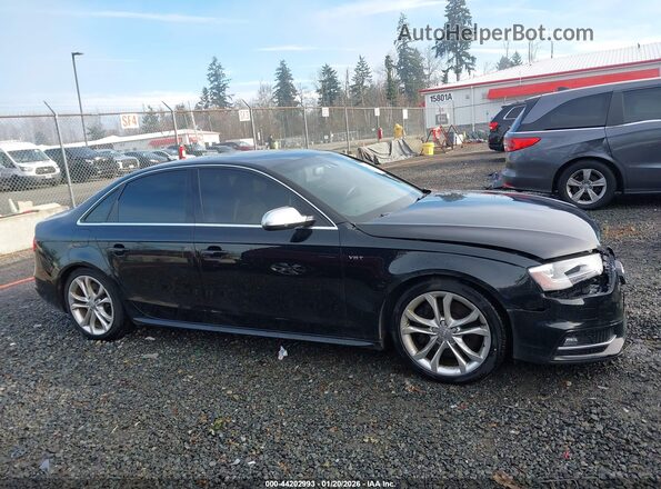 WAUDGAFL9GA003761 2016 AUDI S4 Black Սալոնի հետևի տեսք