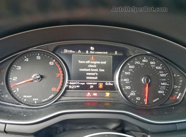 WAUDNAF41LA046483 2020 AUDI OTHER Gray Instrument cluster view