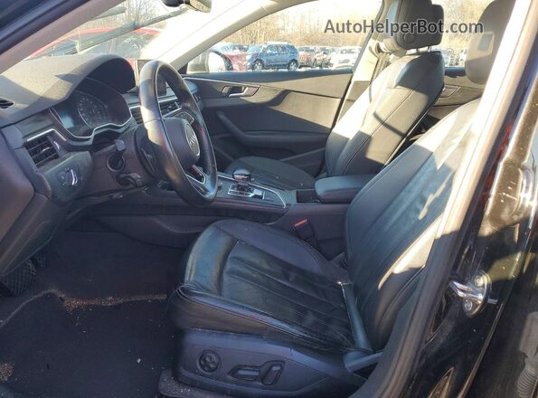 WAUDNAF48JA040323 2018 AUDI OTHER Черный Вид салона спереди