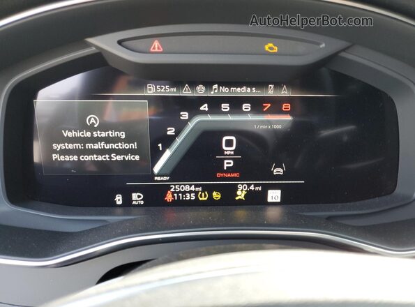 WAUE3BF2XRN002756 2024 AUDI OTHER Black Vista del cuadro de instrumentos