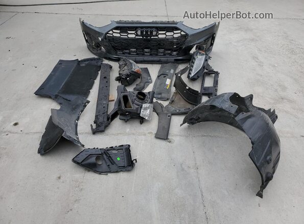 WAUEAAF41PA063399 2023 AUDI OTHER Gray Engine compartment view