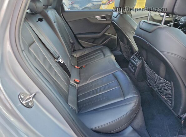 WAUENAF44KN011321 2019 AUDI OTHER Silver Вид задніх сидінь