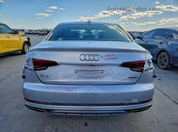 WAUENAF44KN011321 2019 AUDI OTHER Silver Вид ззаду