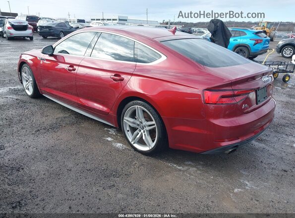 WAUENCF50JA010225 2018 AUDI OTHER Red Հետևի ձախ