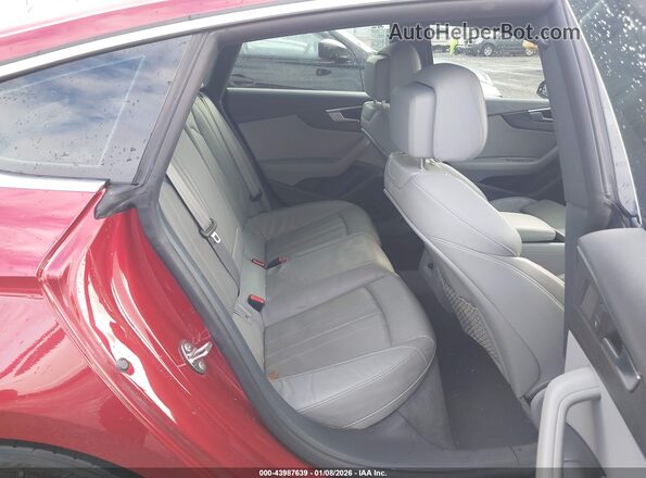 WAUENCF50JA010225 2018 AUDI OTHER Red VIN կոդի պիտակի տեսք