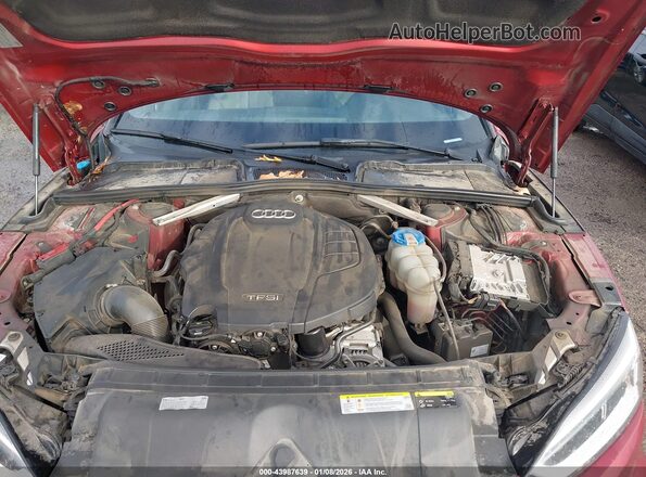 WAUENCF50JA010225 2018 AUDI OTHER Red Հետևի տեսք