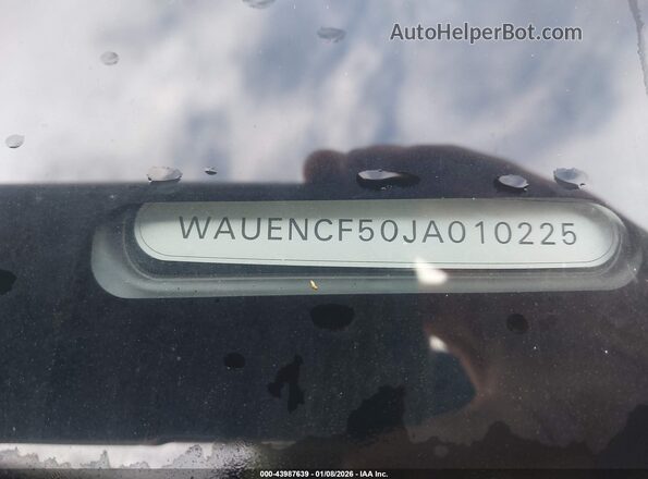 WAUENCF50JA010225 2018 AUDI OTHER Red Շարժիչի բաժամունքի տեսք