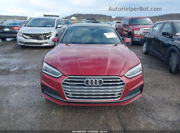 WAUENCF50JA010225 2018 AUDI OTHER Red Սարքավորումների վահանակի տեսք