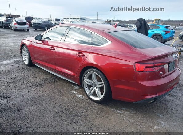 WAUENCF50JA010225 2018 AUDI OTHER Red Սալոնի 360 աստիճան տեսք