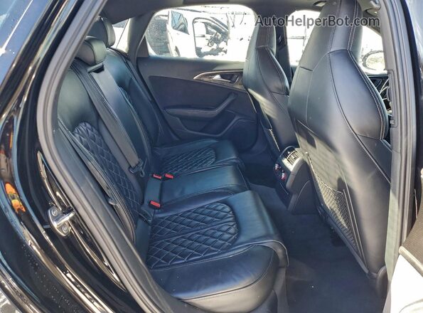 WAUFFAFC5HN045785 2017 AUDI S6 Black Vista de los asientos traseros