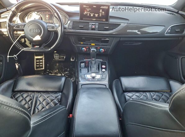 WAUFFAFC5HN045785 2017 AUDI S6 Black Vista del salpicadero