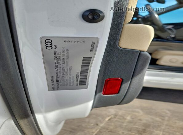 WAUGMAF49KN007440 2019 AUDI OTHER White Vista del compartimento del motor