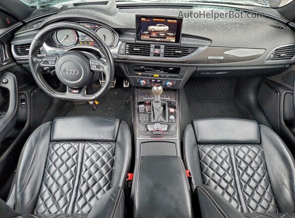 WAUH2AFC3GN153390 2016 AUDI S6 Черный Вид панели приборов
