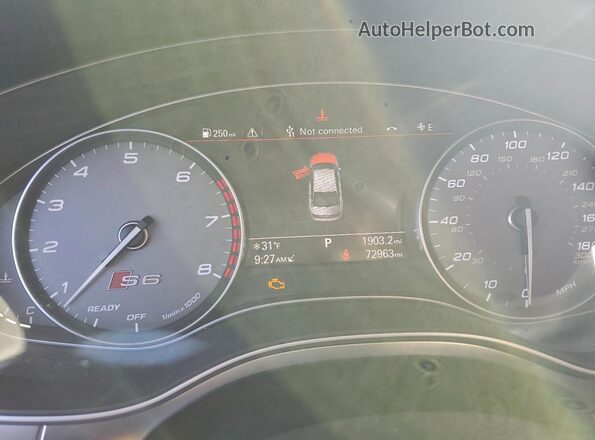 WAUH2AFC7GN096966 2016 AUDI S6 Silver 