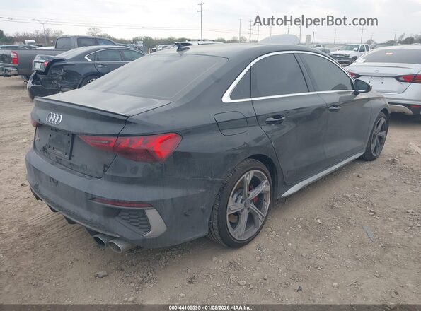 WAUH3DGY3PA106912 2023 AUDI S3 Black Հետևի աջ