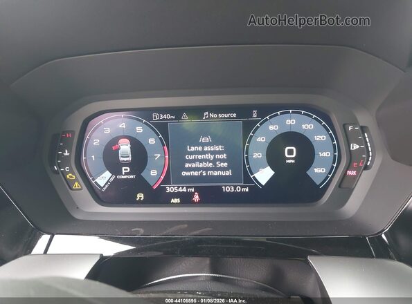 WAUH3DGY3PA106912 2023 AUDI S3 Black Հետևի նստատեղերի տեսք