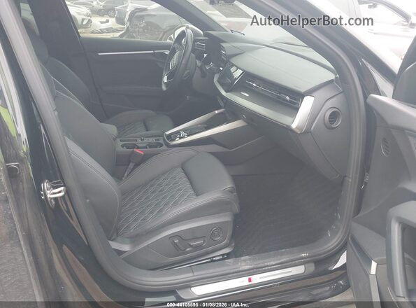 WAUH3DGY3PA106912 2023 AUDI S3 Black Սալոնի դիմացի տեսք
