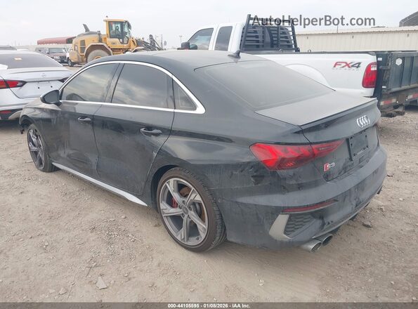 WAUH3DGY3PA106912 2023 AUDI S3 Black Հետևի ձախ