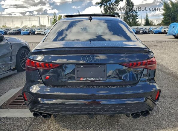 WAUH5DGY8SA033880 2025 AUDI S3 Black Widok z tyłu