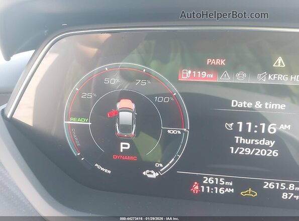 WAUH9BFW2S7001478 2025 AUDI S E-TRON GT Gray 