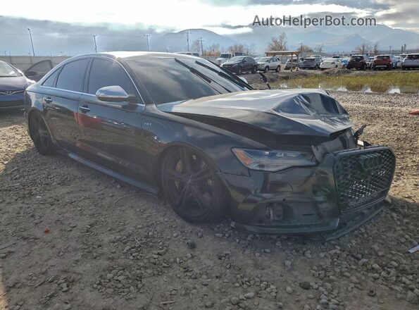 WAUHFAFC1HN033576 2017 AUDI S6 Серый Передняя правая четверть
