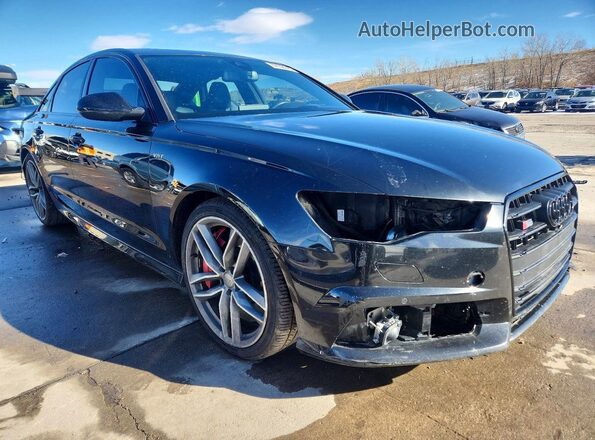 WAUHFAFC3HN118404 2017 AUDI S6 Черный Передняя правая четверть