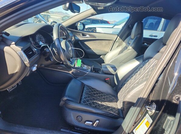 WAUHFAFC3HN118404 2017 AUDI S6 Черный Вид салона спереди