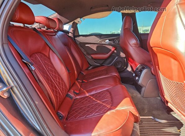 WAUHFAFC4HN032468 2017 AUDI S6 Gray Widok tylnych siedzeń
