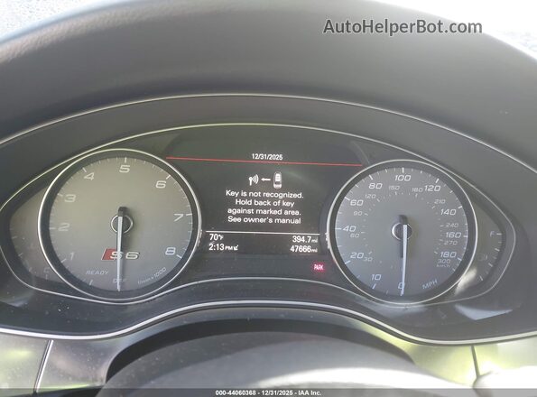 WAUHFAFC4JN086584 2018 AUDI S6 Blue Հետևի նստատեղերի տեսք