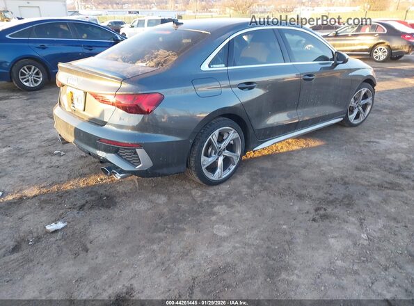 WAUJ3DGY1PA033881 2023 AUDI S3 Gray Rear right