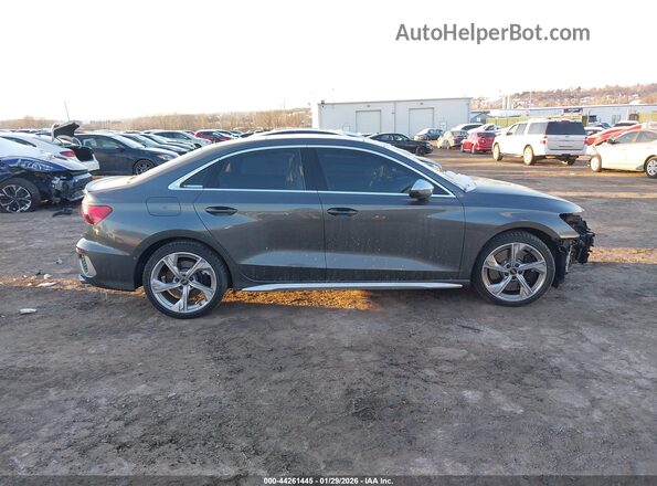 WAUJ3DGY1PA033881 2023 AUDI S3 Gray Rear interior view