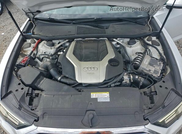 WAUL2AF21KN079171 2019 AUDI OTHER White Widok wnętrza z tyłu