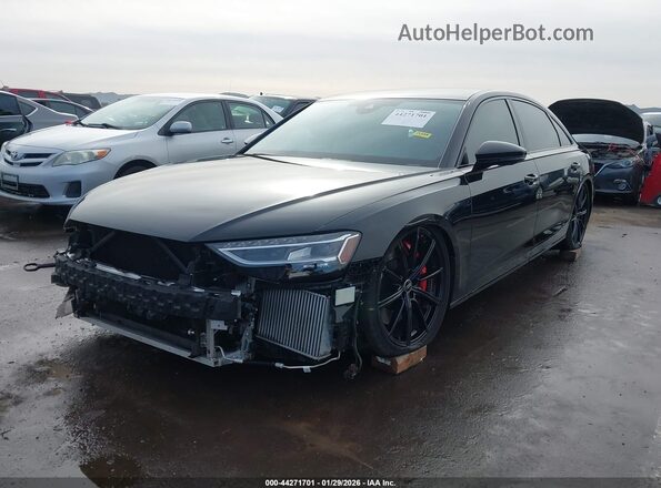 WAULSAF83PN011563 2023 AUDI S8 Черный Передняя левая четверть