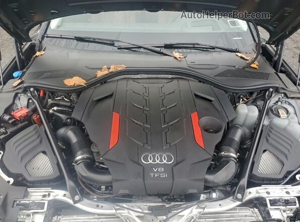 WAULSBF87PN008056 2023 AUDI S8 Gray Widok wnętrza z tyłu