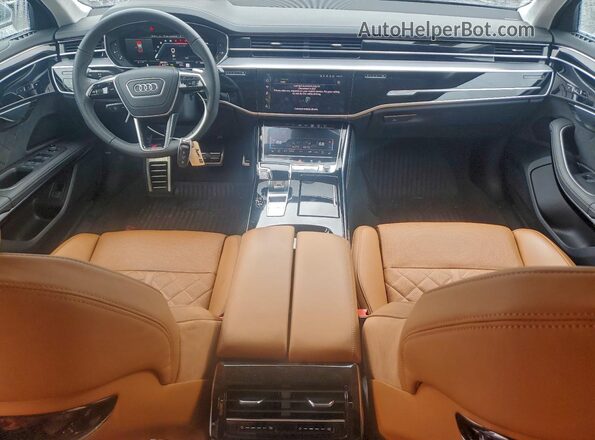 WAULSBF87PN008056 2023 AUDI S8 Gray Widok deski rozdzielczej