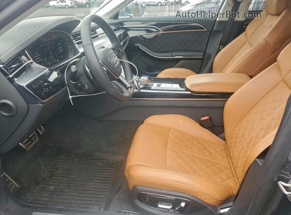 WAULSBF87PN008056 2023 AUDI S8 Gray Widok wnętrza z przodu