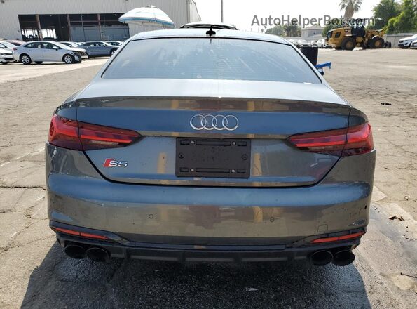 WAUP4AF59MA022328 2021 AUDI S5 Gray Вид ззаду