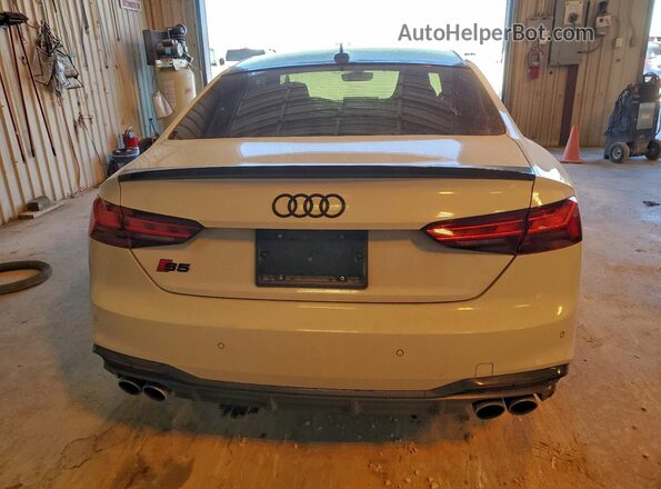 WAUR4AF50NA025838 2022 AUDI S5 White Rear view