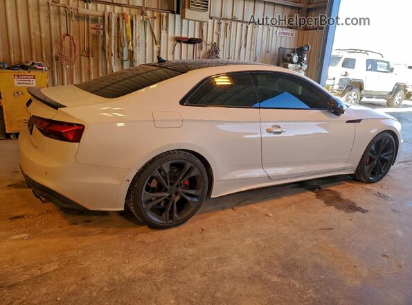 WAUR4AF50NA025838 2022 AUDI S5 White Rear right