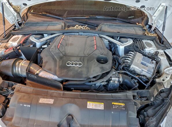 WAUR4AF50NA025838 2022 AUDI S5 White Rear interior view