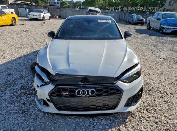 WAUR4AF55MA022352 2021 AUDI S5 White Դիմացի տեսք