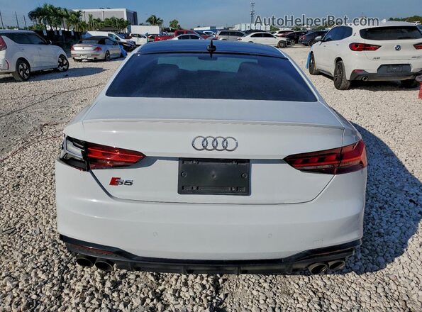 WAUR4AF55MA022352 2021 AUDI S5 White Հետևի տեսք